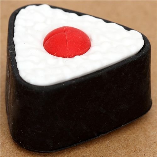 Preisvergleich Produktbild Japanische Onigiri Reisbällchen Radiergummi Japan Iwako