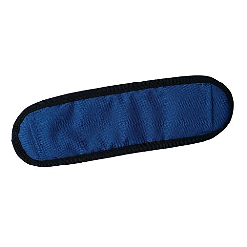 Preisvergleich Produktbild MagiDeal Einstellbare Atmungsaktiv Rucksack Schultergurt für Reisetaschen, Rucksack, Laptoptaschen, Kamerataschen - Blau
