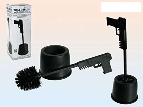 Preisvergleich Produktbild Toilettenbürste Waffe Pistole