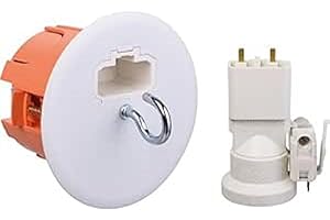 ZENITECH Capri - Boîte applique placo Ø67x40mm + douille + fiche DCL