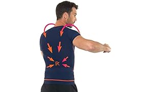 Percko - Maglietta Sportiva - Uomo Blu