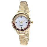 Daygeve Quartz Cute New Quarzuhr Student Lederband Wasserdicht Für Casual Design Frauen