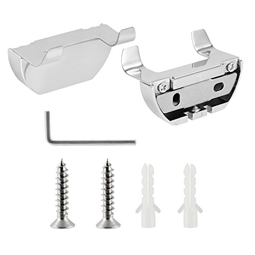 JTDEAL Edelstahl Duschabzieher, Duschwischer, Badezimmerwischer mit Wandaufhänger für Spiegel, Fenster Glas - 8