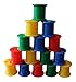 20 Plastic Cotton Reels With 2 x Laces