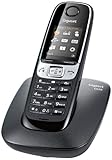 Gigaset C 620 Telefono Cordless, Funzioni non Disturbare, Esclusione Suonerie per le Chiamate Anonime, per Fascia Oraria e Black List, Sorveglia Bimbo, Nero [Italia]