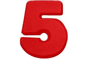 MRCHEN Pastel de Número, Molde de Pastel de Número Grande, Molde de Número, Molde de Pastel de Número 3D, Molde de Pastel en Forma de Número Adecuado Para Cumpleaños, Bodas, Fiestas