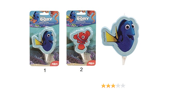 Lcn Bougie Le Monde De Nemo Dory Gateau Anniversaire Enfant Mod1 935 Amazon Fr Cuisine Et Maison
