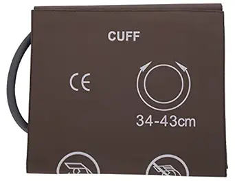 DHIPL Reusable Nibp Cuff Single Tube, Large Adult/Extra Large Size for Multipera Monitor