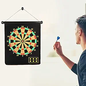 Meneflix Boys Birthday Gifts for Age 6 to 12 Year Old, Safe Magnetic Dart Board for Kids, 6PCS Magnetic Darts