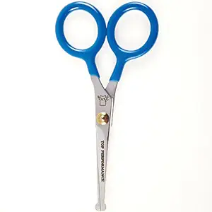 Top Performance Ball-Point Shears with Coated Handles - Durable Shears for Grooming Dogs - Straight, 4