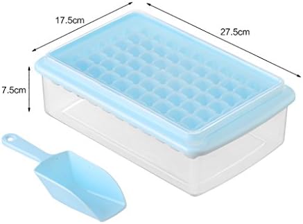 YXWbg Ice Cube Tray Ice Cube Tray, Ice Cube Tray Moulds with Non-Spill Lid, Best for Water, Cocktail and Other Drink ice molds (Color : A)