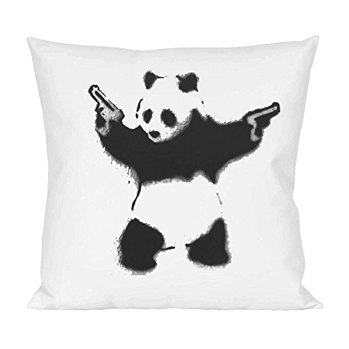 Preisvergleich Produktbild Panda Stencil Pillow