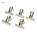 Produktbild MM456 5 Stück Gefrierbeutel-Clips, Mehrzweck-Edelstahl-Papierklammer für luftdichte Versiegelung für Kaffee- und Lebensmittelbeutel, Küche Büro 31mm gold