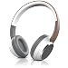 Produktbild CSL - Bluetooth Kopfhörer | Wireless Headphone | On Ear Ohrhörer | Bluetooth Version 4.0 | braun/weiß