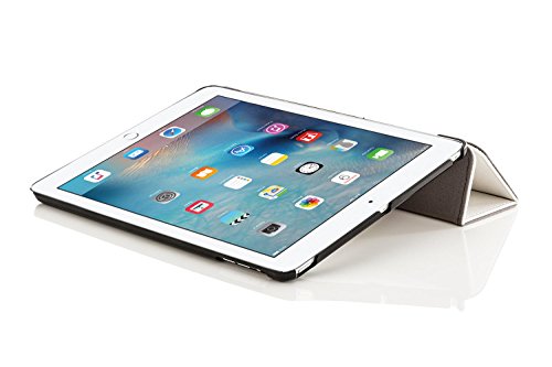 Forefront Cases® Neue Leder Hülle Tasche Case Cover für Apple iPad Pro 12.9 WIFI 128 GB Gold – 12,9″ Tablet – Rundum-Geräteschutz und intelligente Auto-Sleep-Wake-Funktion – inkl. Eingabestift - 3
