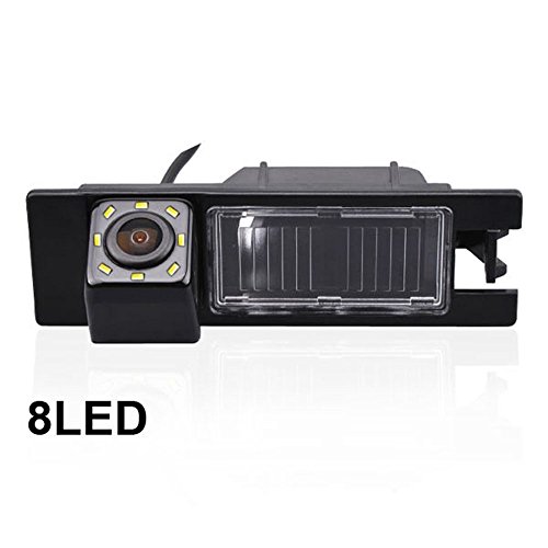 Kalakass Impermeabile Ad Alta Definizione Fotocamera HD CCD Macchina Fotografica di Retrovisione con Angolo di Visione di 170 Gradi Retrocamera per Astra H Corsa D Meriva A Vectra C Zafira B