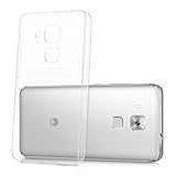 kwmobile Hülle für Huawei Nova Plus - TPU Silikon Backcover Case Handy Schutzhülle - Cover klar Transparent - 