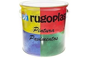 Rugoplast pintura monocomponente para suelos y garajes al clorocaucho alta dureza.