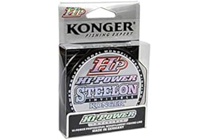 Konger Hilo de pescar HP HI-Power Invisible de 150 m, bobina de 0,14 mm, 0,30 mm, muy fuerte