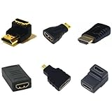 Afunta HDMI Cable Adapters KIT (6 Adapters)