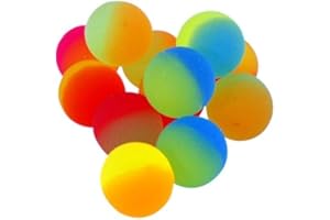 Schnooridoo 5 Flummi gefrostet 38mm Springball Gummiball Hüpfball Kindergeburtstag Giveaway
