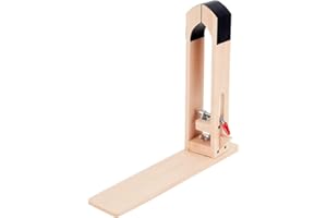 OLYCRAFT Pinza de Madera para Coser con Rotación para Manualidades de Cuero Costura A Mano con Cordón con Cuero Preenvuelto Herramienta de Bricolaje para Coser Artículos de Cuero