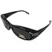 Produktbild Figuretta Sonnenbrille Überbrille in schwarz mit Strass Dekor für Damen und Kinder