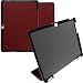 Produktbild PhoneNatic Kunst-Lederhülle für Huawei MediaPad M2 10.0 Tri-Fold rot Cover
