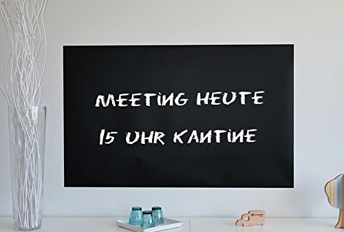Tafelfolie schwarz, selbstklebend, 122 x 100 cm - 2