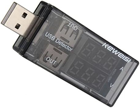 battery Tester - KEWEISI USB Charger Current Voltage Charging Detector battery Tester Volt meter Ammeter