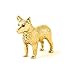 Price comparison product image Australian Cattle Dog Made in UK Artistic Style Dog Figurine Collection 22ct Gold Plated