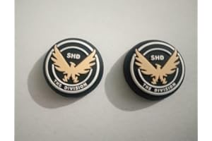 Pack of 2pcs The Division Thumb Grips for PS5 PS4 XBOX One X S Joystick Controller Skin Caps - PARTS4U®