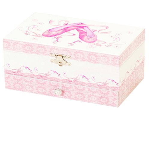 (Lexi Twirling Ballerina) - Mele & Co Musical Jewellery Boxes
