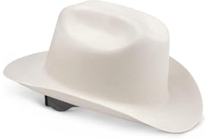 Jackson Safety Cowboy Hard Hat - 4 Point Ratchet Suspension - Western Outlaw Style - (Multiple Colors)