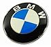 Produktbild BMW 82mm blau weiß 2 Pins vorne Motorhaube Kofferraum BOOT Trunk Badge Logo Emblem Symbol Abzeichen Plakette Modellnummer 51 14-813237551