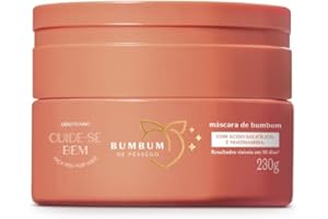 O BOTICÁRIO Cuide-se Bem Peachy Bum Hydration Mask, 230g, Smoothing and Acne Treatment
