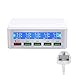 Produktbild YUHT 5-Port USB Smart Phone Ladegerät Power Adapter Desktop Ladestation LCD Display USB Buchse Schnellladegerät
