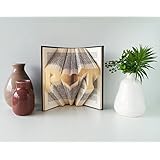 Gefaltetes Buch mit Ihrem Initialen, Geschenke für Frauen