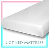 Baby Travel Cot Mattress 119 x 59 x 10 CM QUILTED Breathable Antiallergenic - UK Made - ATM-Baby Brand