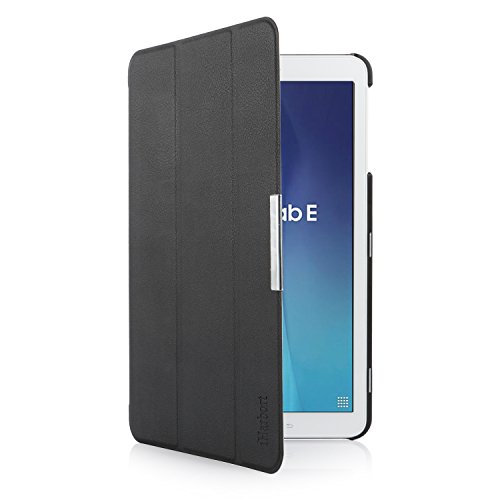 iHarbort® Samsung Galaxy Tab E 9.6 Hülle – Ultra Slim Leder Tasche Hülle Etui Schutzhülle Für Samsung Galaxy Tab E 9.6 Zoll T560 T565 Case Cover Holder(Galaxy Tab E 9.6, schwarz) - 5