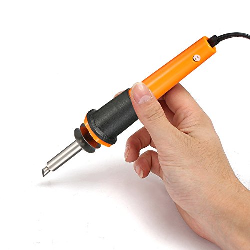 37 PCS Brandmalerei Lötkolben Set, GOCHANGE Brandmalkolben mit 28 Tipps, klinge, Sicherheitsständer, 110V-120V, 25W, Brandmalgerät Holz brennen Pen Set für Holz Leder Gravieren Skulptur - 8