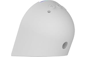 wenyouya Funda de altavoz de silicona mejorada para ECHO 2023, impermeable y resistente a los golpes, funda protectora de silicona para ECHO-Pop (versión 2023) (blanco)