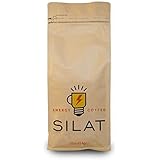 World's Strongest Ground Coffee Beans, Silat Energy Coffee, Artisanal Italian Rich Coffee, Smooth Tasting, Single Origin and Wet Processed 1lbs/454g bags