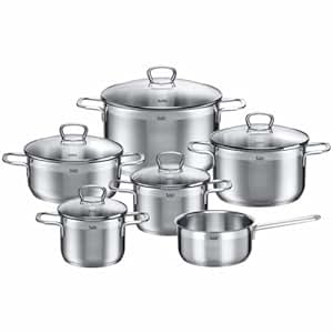 Silit 0023.6546.11 Topf-Set 6-teilige Kochgeschirrserie