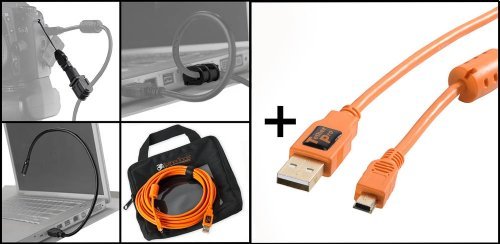 Tether tools - Starter tethering- Kit: USB 2.0 a/Mini-b Cable 4,6m