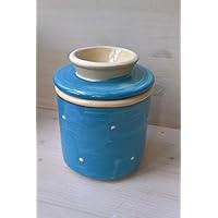 kleine französische Wasserbutterdose für 125g Butter in Lazuro Wassergekühlte Dose