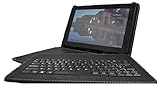 Teclado plug & play (enchufar y listo). Una vez conectado, hay que configurar la tablet en el idioma español.