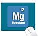 Produktbild Mg Magnesium Chemisches Element Chem Mauspad Rutschfestes Gummi Mousepad Game Office