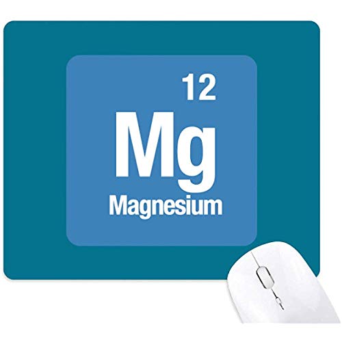 Preisvergleich Produktbild Mg Magnesium Chemisches Element Chem Mauspad Rutschfestes Gummi Mousepad Game Office