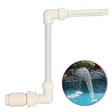 5. Rápido y fácil de instalar, la fuente cuenta con una dirección de rociado ajustable.